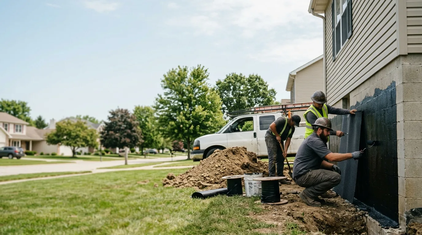 Basement Waterproofing in West Alexandria, OH near me